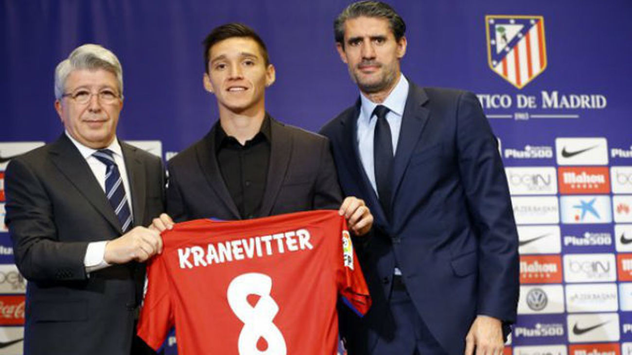 Kranevitter, presentado en el Atleti: "Aportaré sacrifico y voluntad"