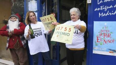 El número 22.654, primer premio de 'El Niño' muy repartido