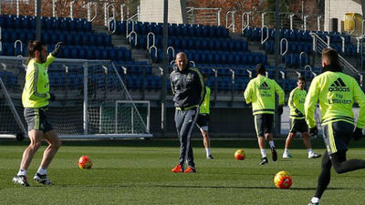 Bale vuelve al grupo en la segunda sesión de 'Zizou'