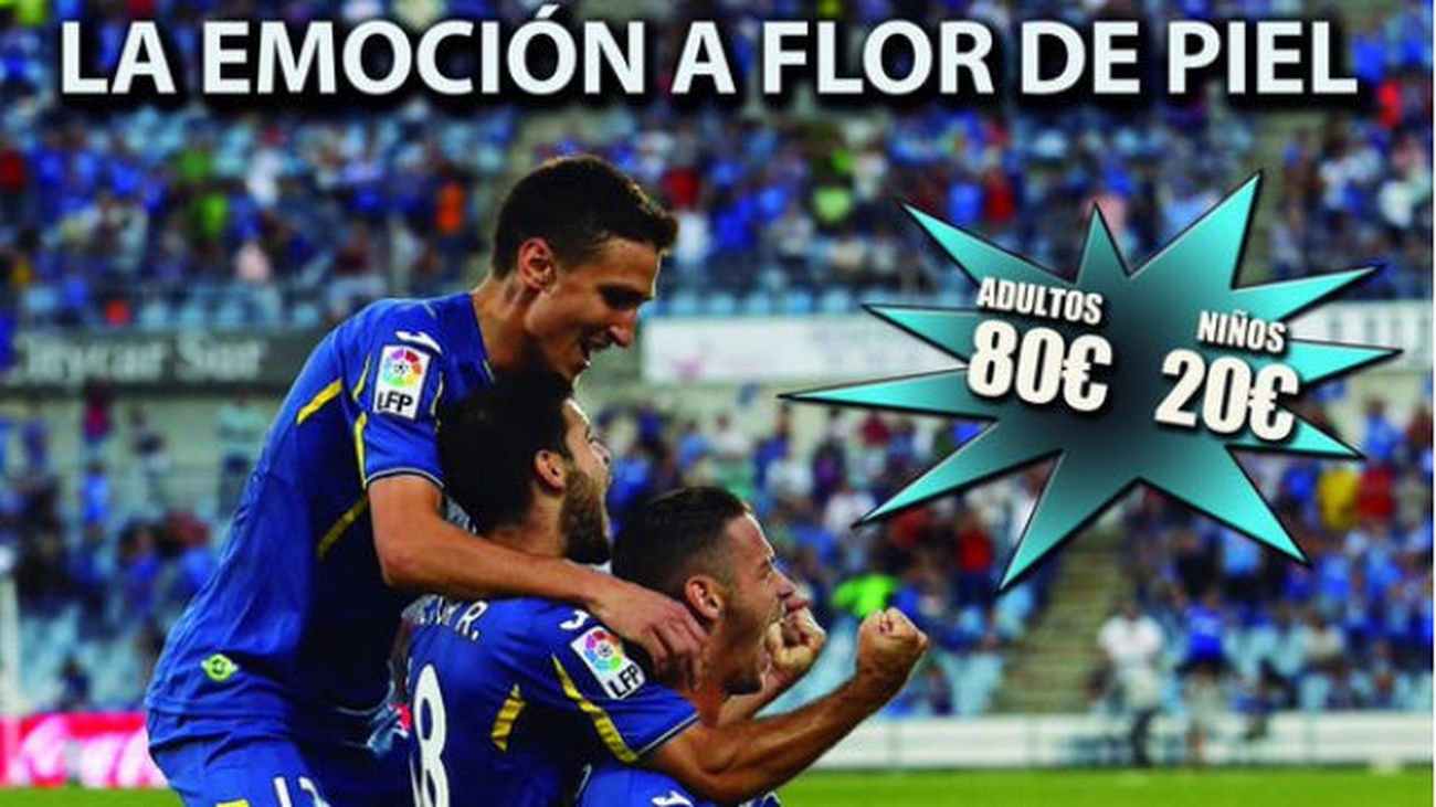 El Getafe aspira a alcanzar los diez mil abonados en la segunda vuelta