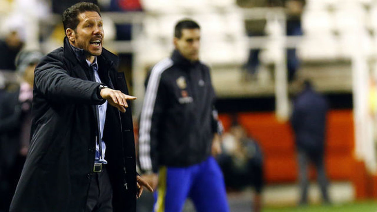 Simeone, sobre Augusto y Kranevitter: "Con el tiempo mejorarán"