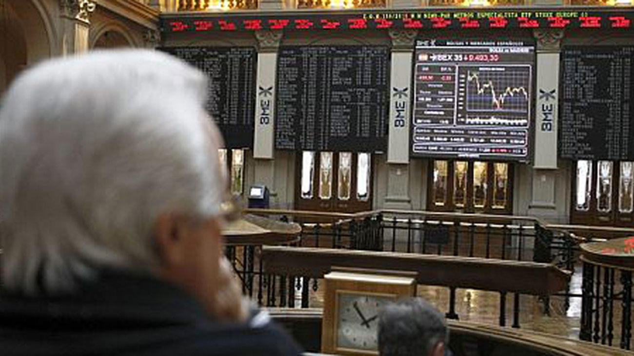 La Bolsa española pierde el 0,5 % y los 9.100 por las caídas de la banca