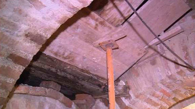 Las cuevas ilegales de Navalcarnero sufren un nuevo derrumbe parcial