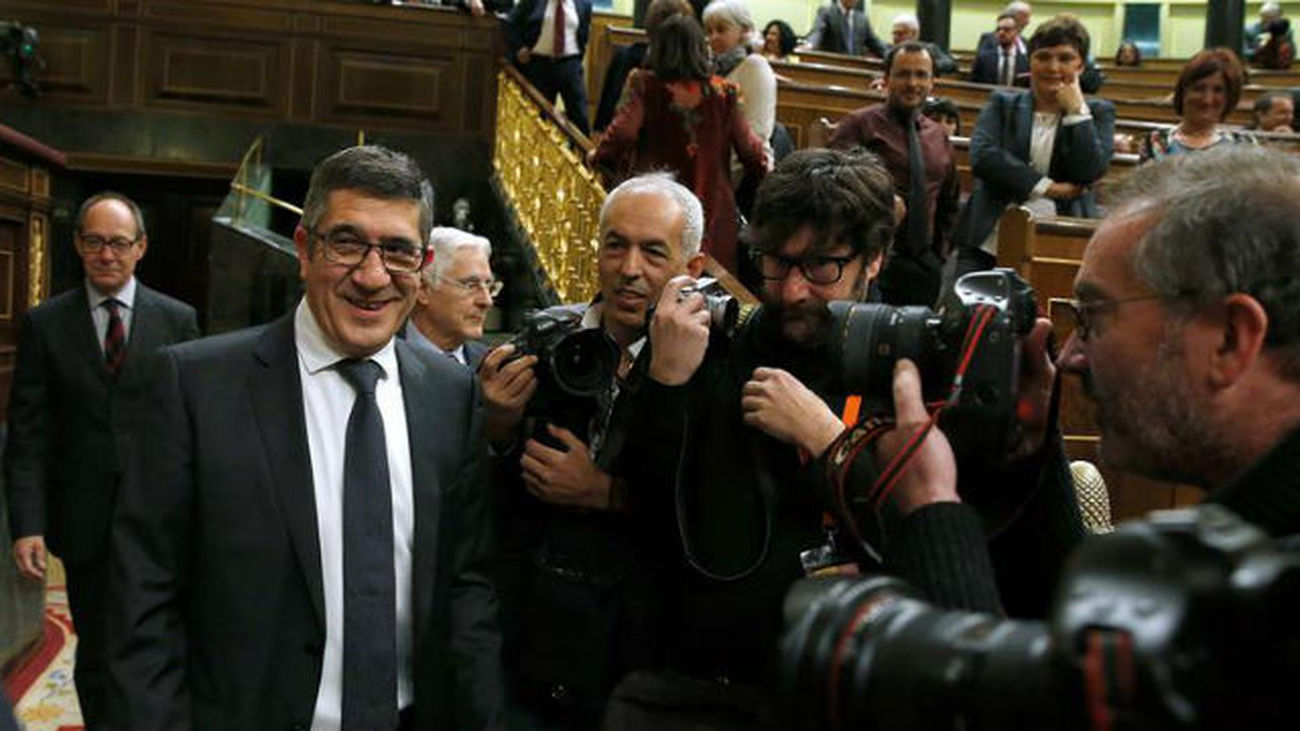 Patxi López, presidente del Congreso con los votos de PSOE y Ciudadanos