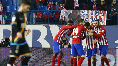 3-0. Correa y Griezmann clasifican a un Atlético práctico ante el Rayo