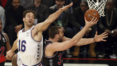 Pau y Marc se quedan fuera del quinteto del All-Star