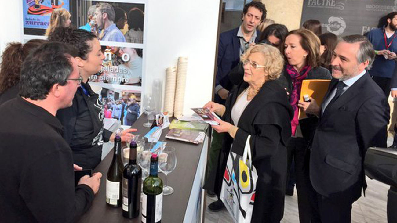 Carmena inaugura Madrid Fusión abre las puertas  a la nueva creatividad culinaria