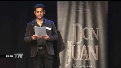 Quinientos candidatos se presentan a las audiciones del musical 'Don Juan'