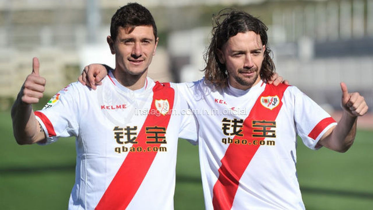 El Rayo presenta a Piti y a Iturra