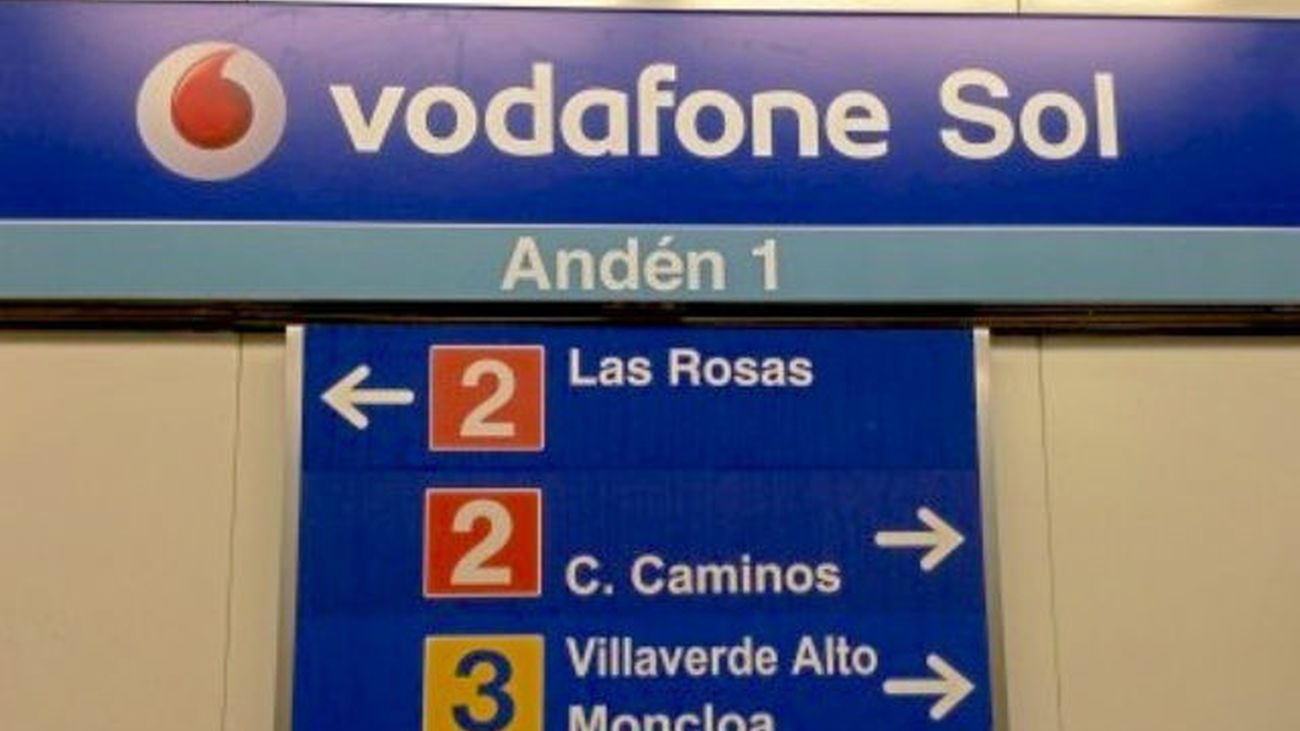Estación Metro Vodafone-Sol