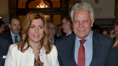 Felipe González dice que la candidatura de Susana Díaz es "lógica"