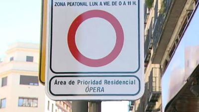 Menos multas en Madrid