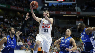 94-88. El Madrid recurre a Llull para derrotar al Gipuzkoa