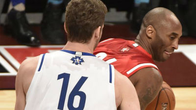 196-173. Triunfo y exhibición encestadora del Oeste en la despedida a Bryant