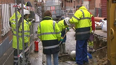Escape de gas en Vallecas
