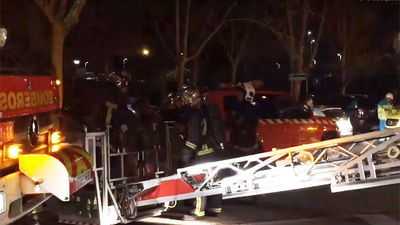 Incendio en un piso de Rivas provoca 31 atendidos por humo, todos ellos leves