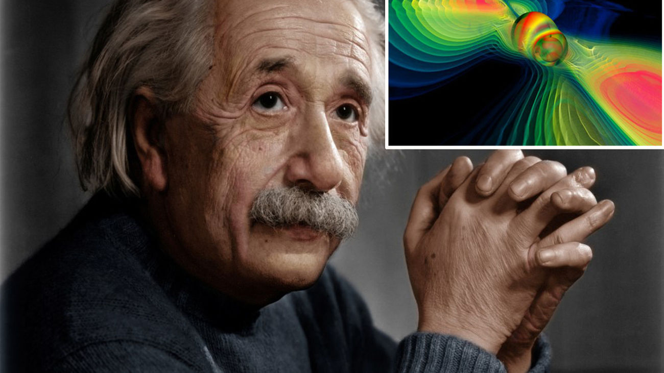 Detectan ondas gravitacionales 100 años después de que Einstein las predijera