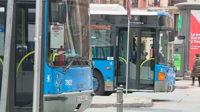 Autobuses de la EMT, divididos en tres tramos diferentes, cubrirán el cierre de la línea 8 de Metro