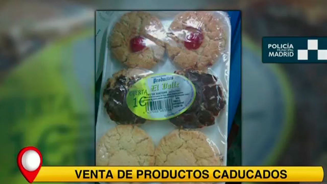 Más de 500 productos caducados en una tienda de Canillejas