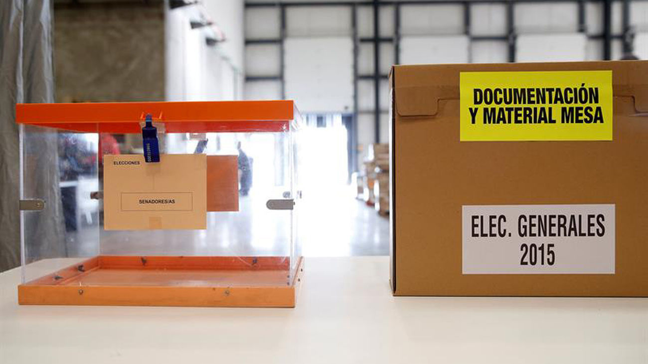 Urnas para las elecciones