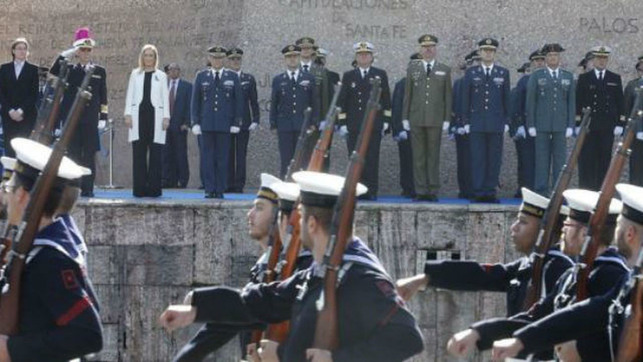 Izado solemne de la bandera para celebrar San Isidro