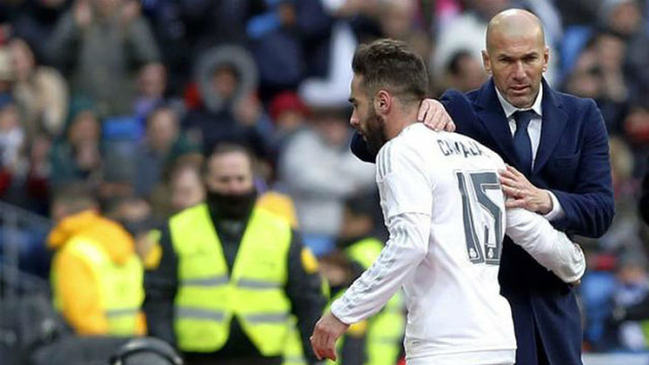 Carvajal y Zidane