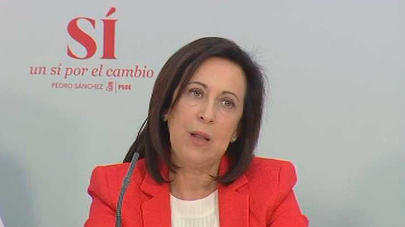 Margarita Robles: "Nadie puede ser cargo público teniendo dinero en el extranjero"