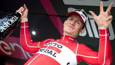 Giro: Greipel, sin rival, logra su triplete al sprint