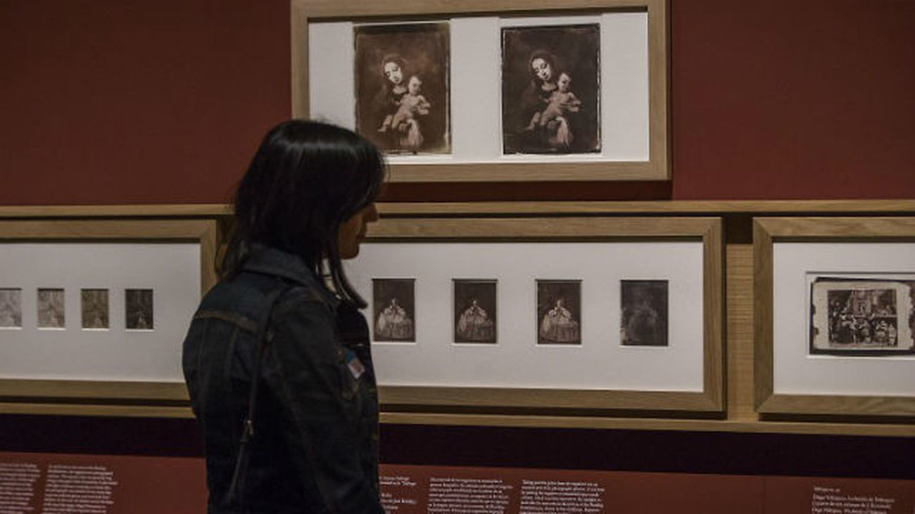 Imagen en la sala de la exposición “Copiado por el sol”