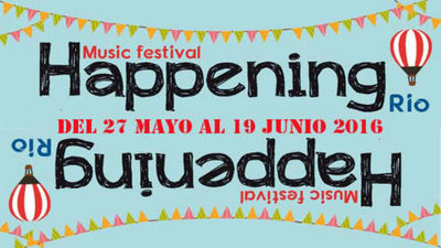 El festival Happening Rio traerá rock, samba y flamenco para toda la familia