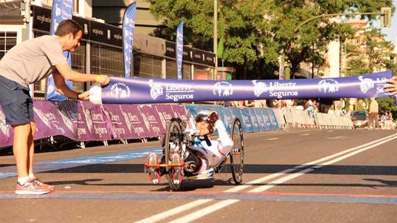 La carrera Liberty, una fiesta del deporte inclusivo