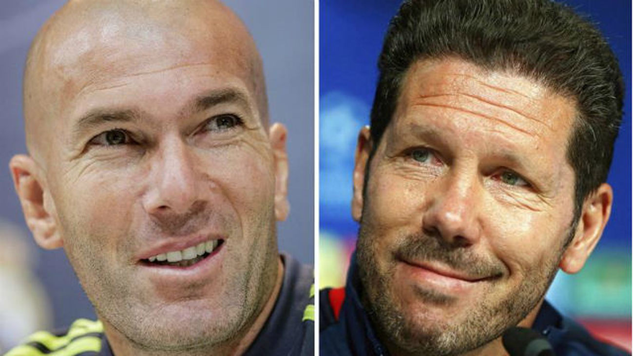 Simeone y Zidane, reencuentro en San Siro