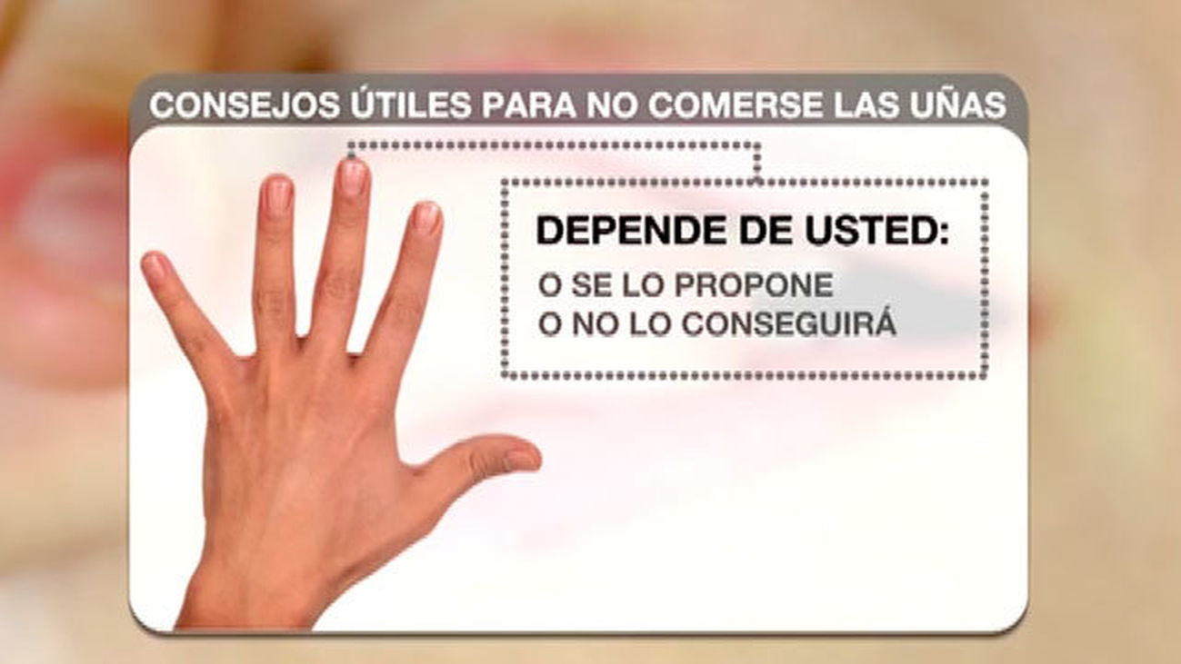 Cómo dejar de comerse las uñas
