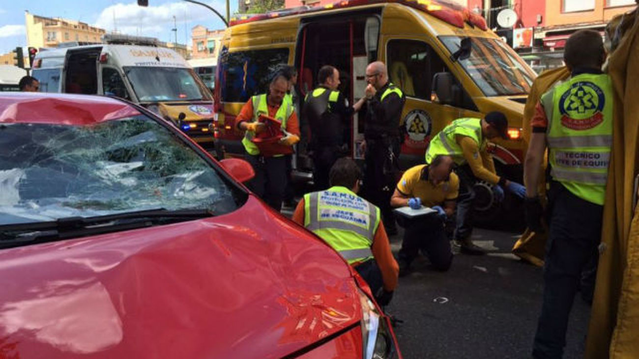 Atropello en Paseo del Molino
