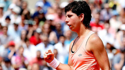 Carla Suárez se mete en octavos de París