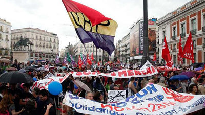 Miles de personas piden "Pan, trabajo y techo" en las Marchas de la Dignidad