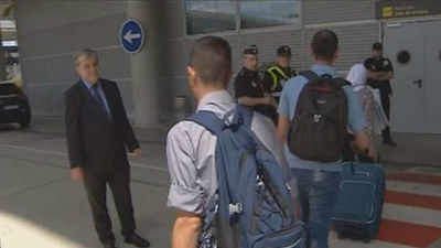 Llegan a Madrid otros 45 refugiados procedentes de Grecia