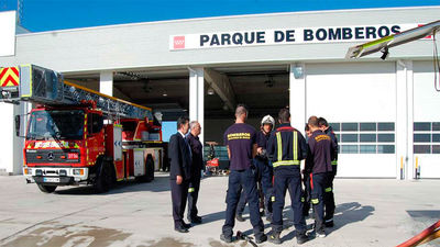 El parque de bomberos de Valdemoro empieza a funcionar con 45 efectivos