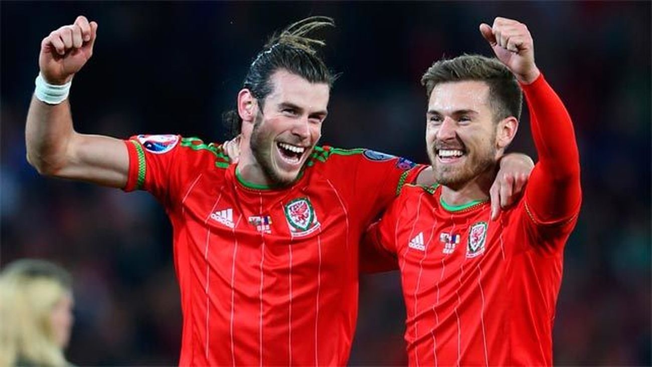 Gareth Bale y Aaron Ramsey, piedras angulares de la selección galesa