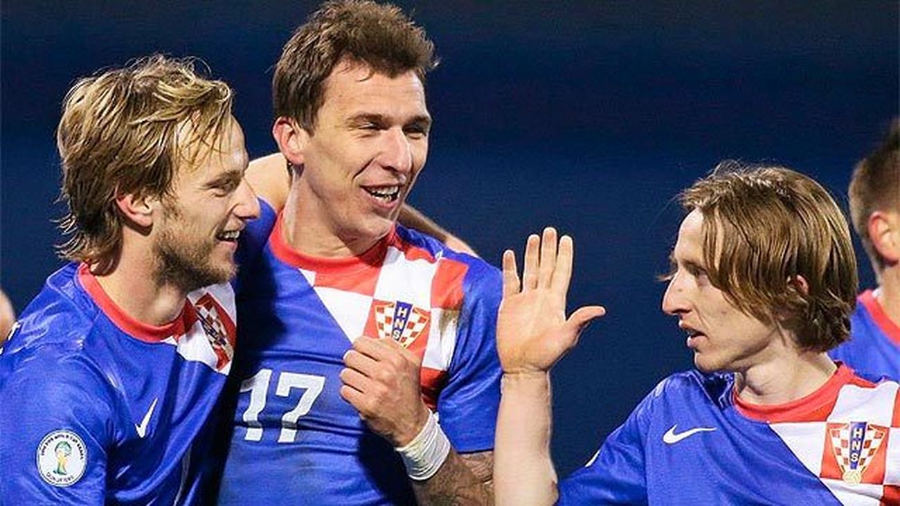 Rakitic, Mandzukic y Modric, los jugadores más brillantes de la selección croata