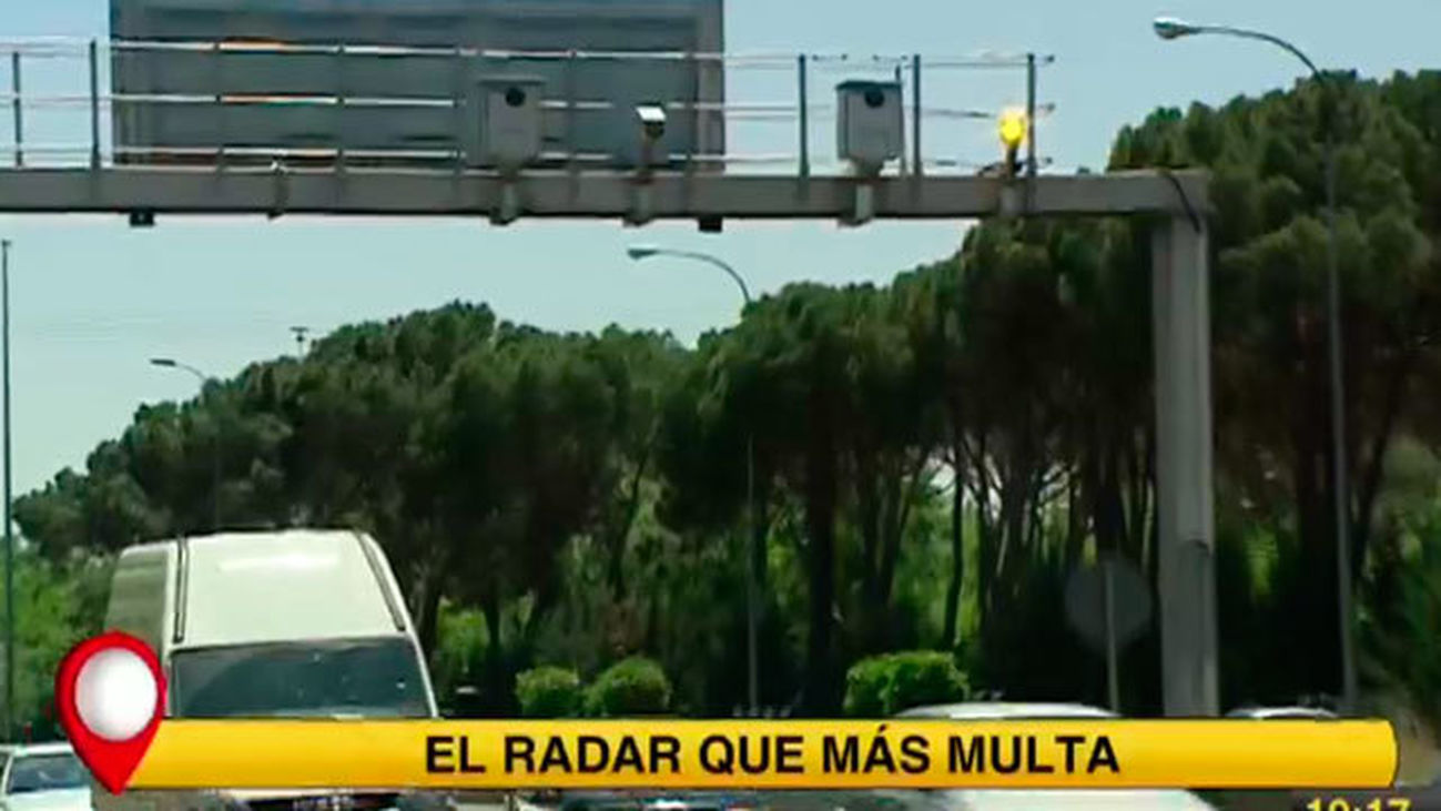 El radar que más multa en Madrid