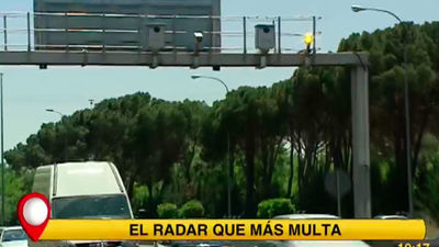 El radar que más multa en Madrid