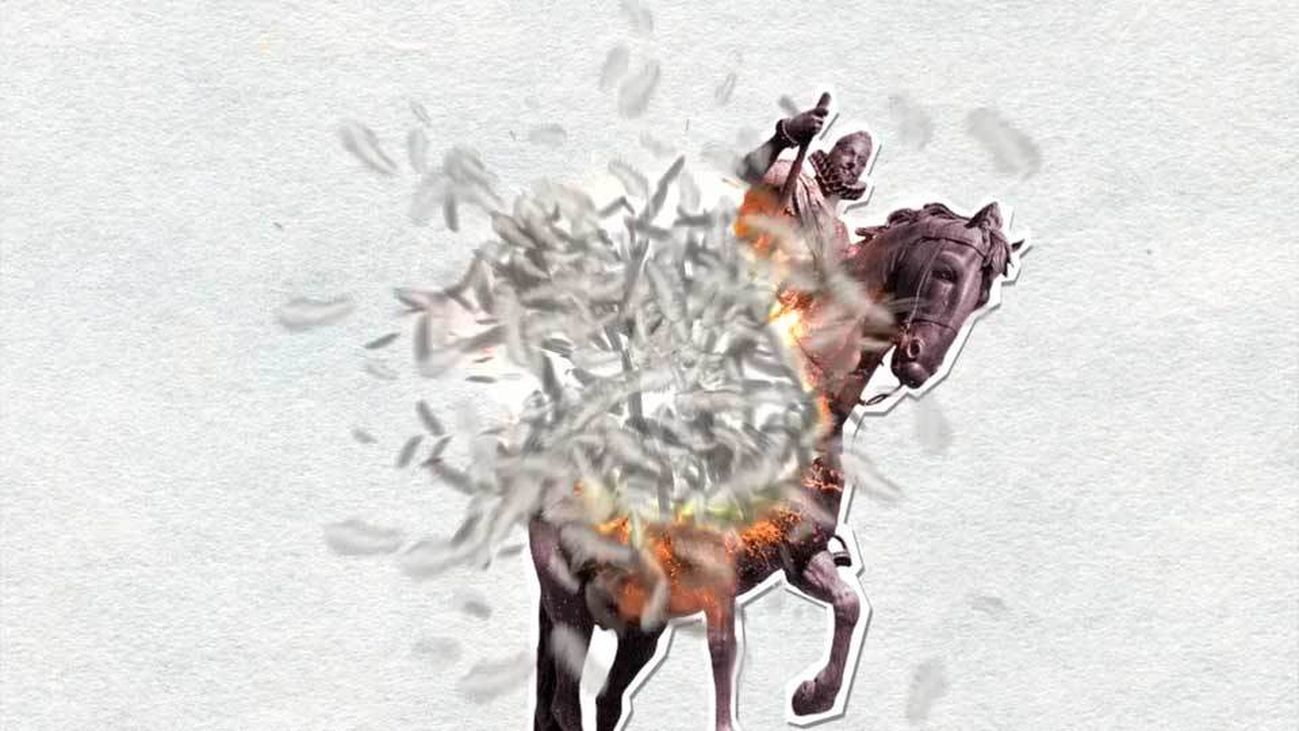 Felipe III, la estatua atrapa-pájaros