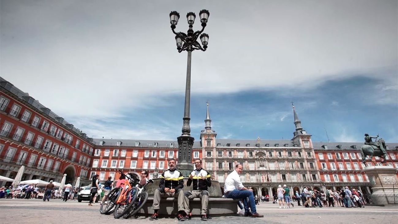 La Plaza Mayor. Si las farolas hablaran...