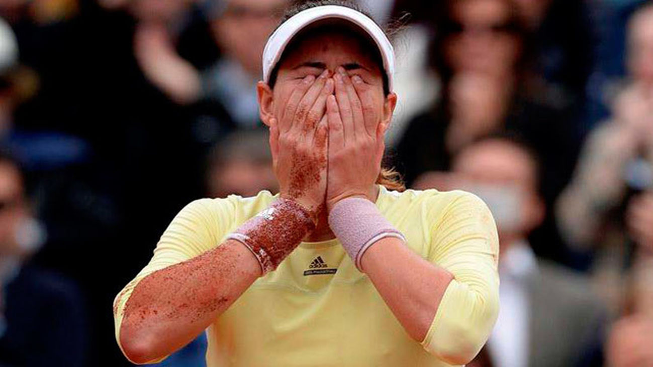 Muguruza: "Ha sido una victoria muy importante y emocionante"