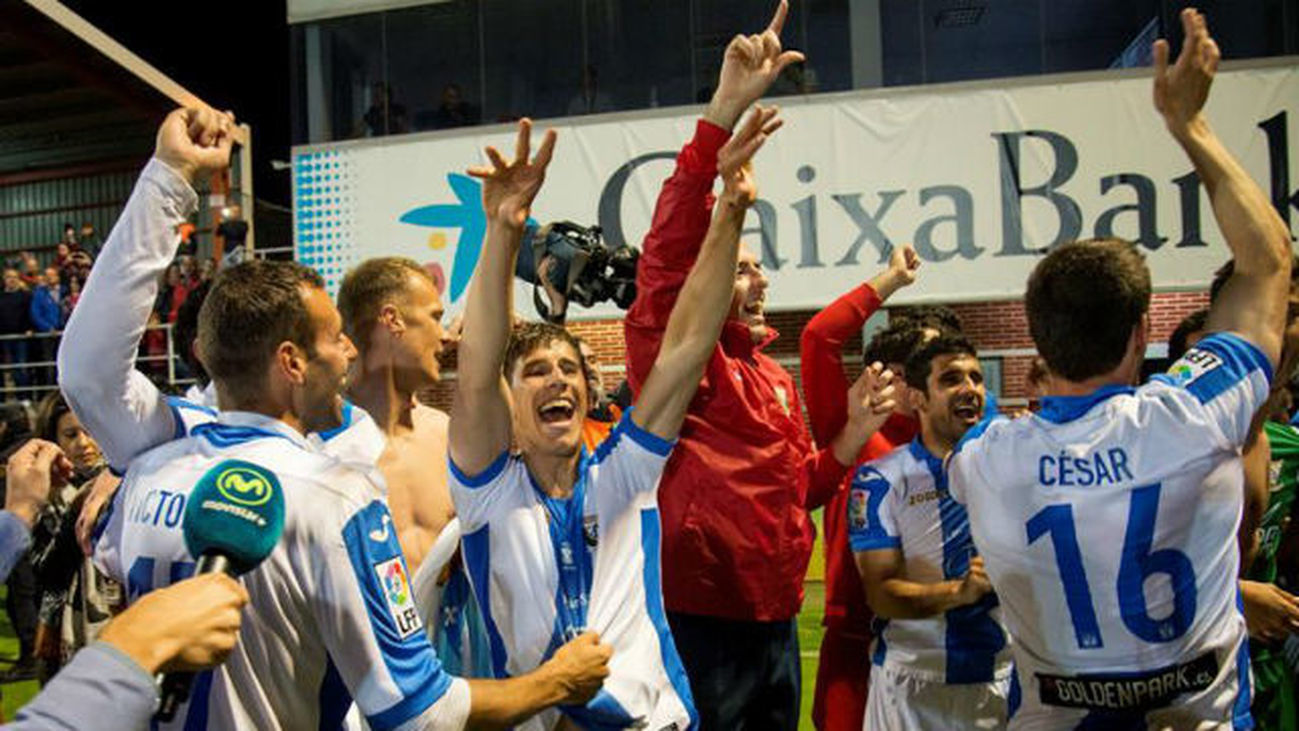 0-1. El Leganés logra su histórico ascenso a Primera
