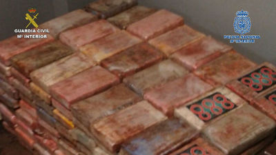 Intervenidos 500 kilos de cocaína y nueve detenidos en Algeciras