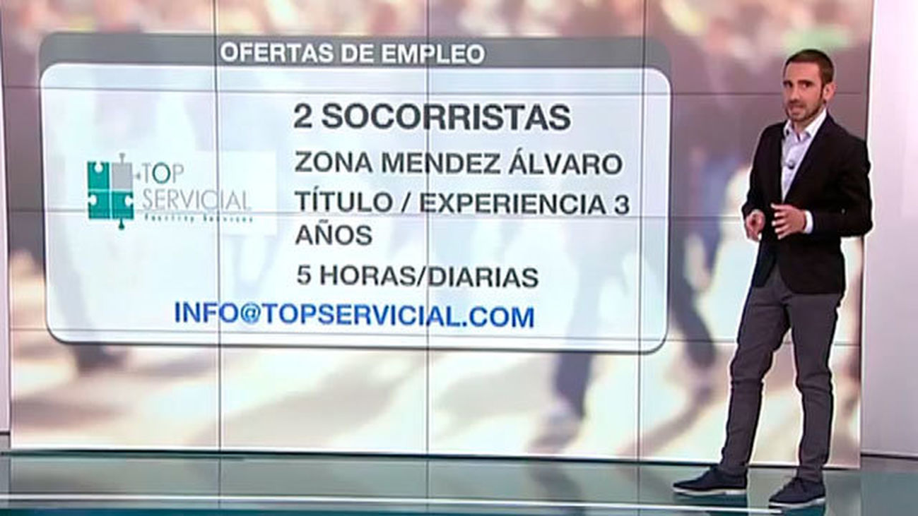 Las ofertas de empleo en Madrid