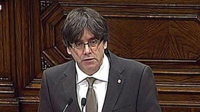 La CUP apoyaria a Puigdemont  si pide un referéndum de independencia