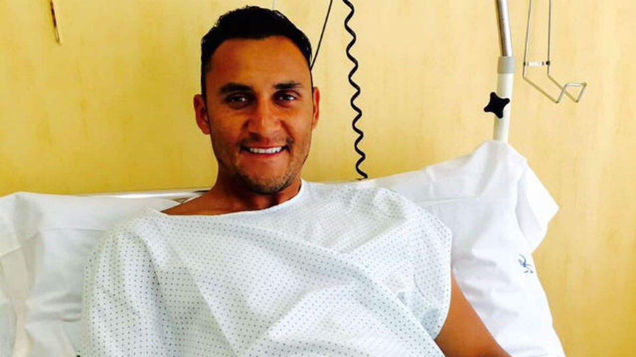 Keylor Navas y Danilo, operados del talón